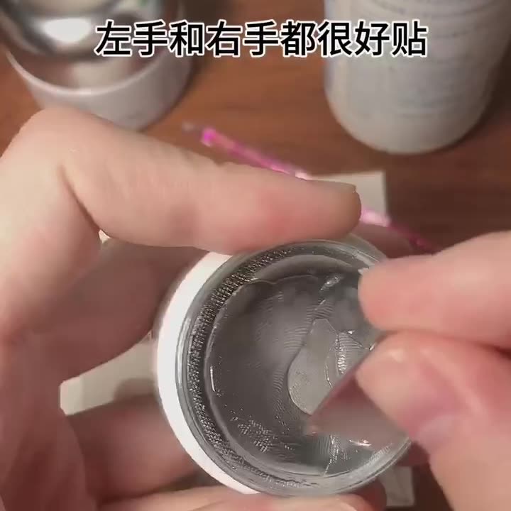 Long Almond Classic Press-On Nails by Winails