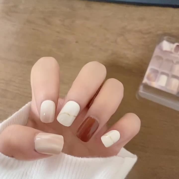 Nude Ombre Press-On Nails by Winails