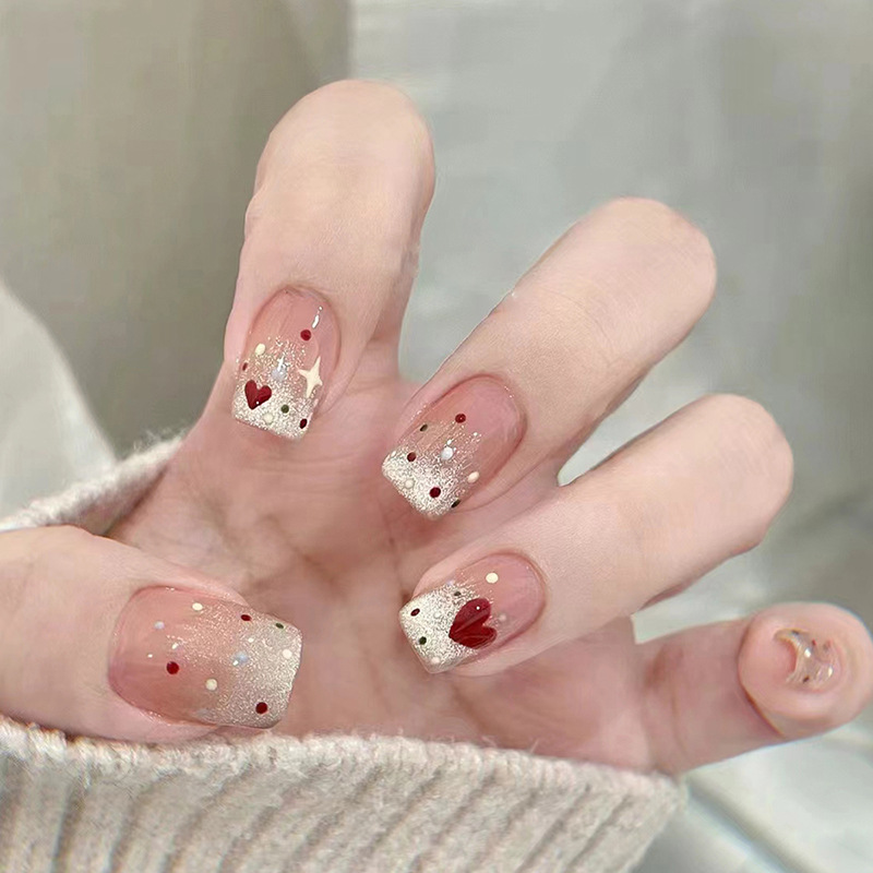 Star Heart Classic Press-On Nails by Winails