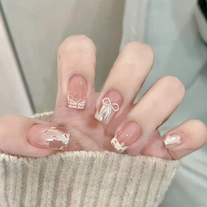 Ribbon Plaid Classic Press-On Nails by Winails