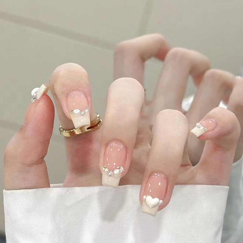 Butter Yellow Pearl Classic Press-On Nails by Winails